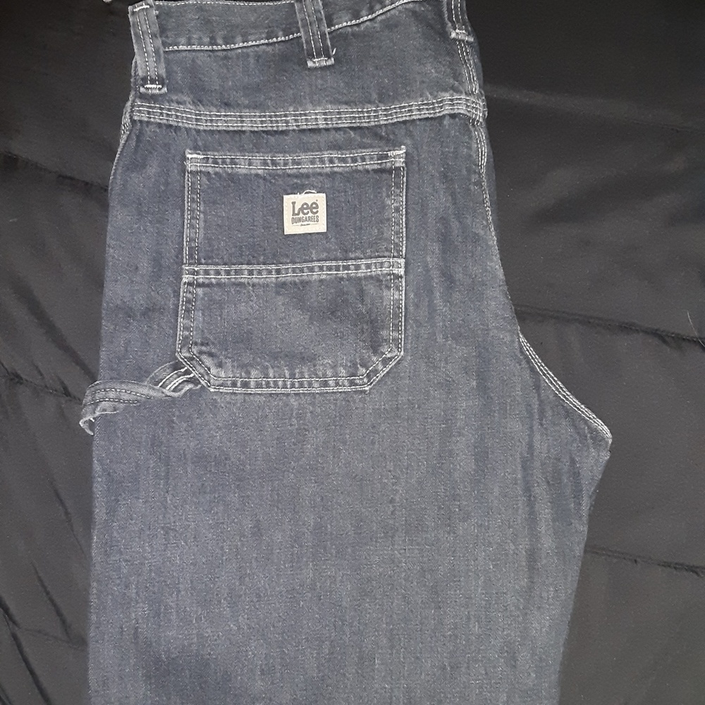 Lee carpenter blue jeans